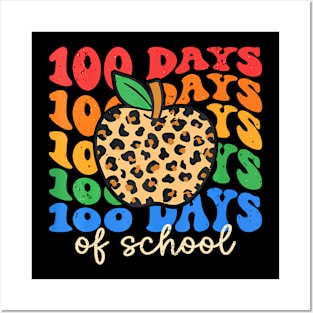 Leopard 100 Days Of School Teacher 100Th Day Of School Posters and Art